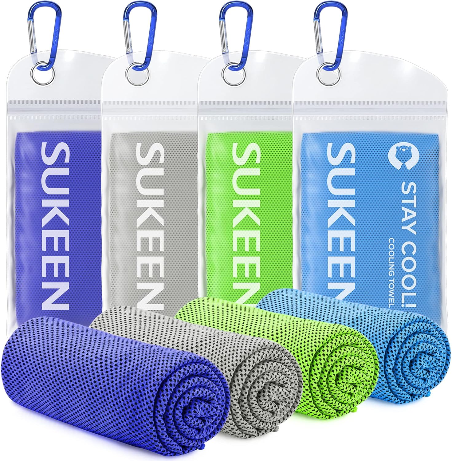 Stay Cool Anywhere: Sukeen Cooling Towel Set