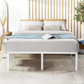 Best Price Mattress 16 Inch Metal Platform Bed Frame - Sturdy, High