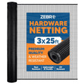 Hardware Mesh Screen & Fence Roll 3ft x 25ft - Black Safety Barrier