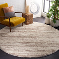 SAFAVIEH Hudson Shag 5 ft Round Rug - Plush, Non-Shedding Comfort