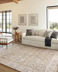 Loloi Alie Collection Area Rug by Amber Lewis - Gold/Beige