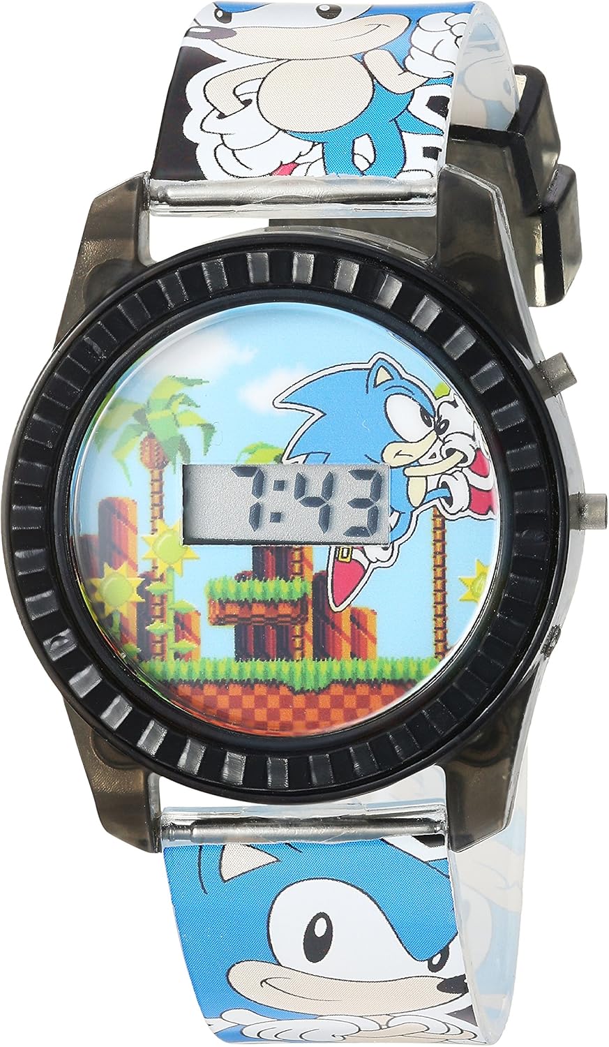 Sonic Kids' Blue Digital Watch - Accutime