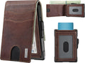 Wallet for Men Pop Up Case with Cash Slot and ID Window - Slim RFID