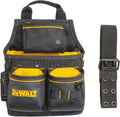 DEWALT Tool Pouch with Belt, 13 Pocket Professional Small Tool Belt