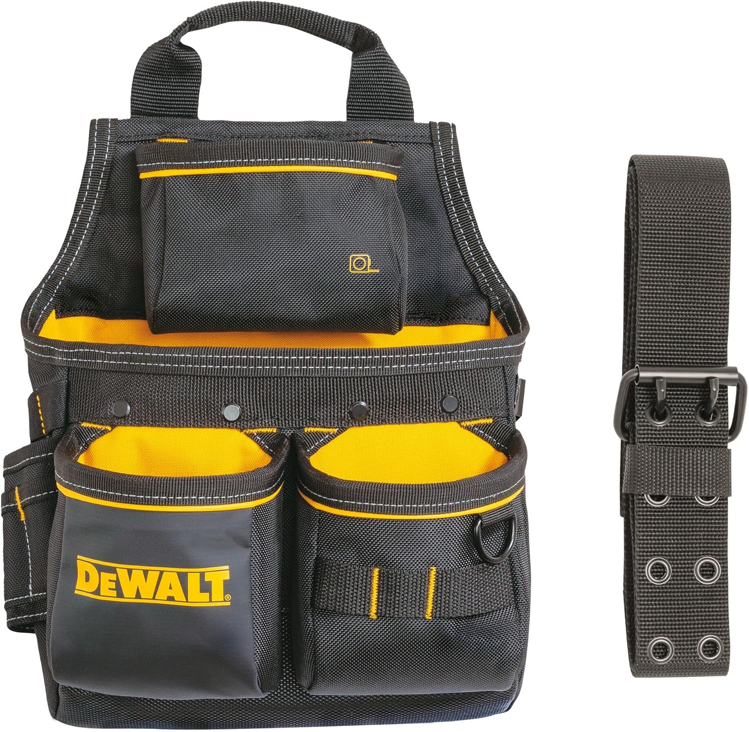 DEWALT Tool Pouch with Belt for Professional Tool Organization