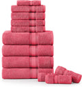 LANE LINEN Luxury Bath Towels Set - 12 Piece Hotel-Style Towels
