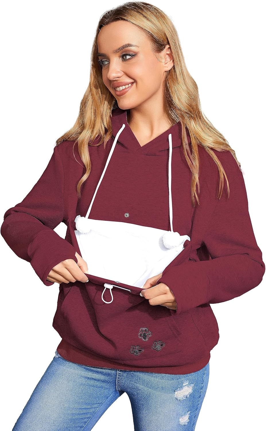 Pet Holder Hoodie for Cozy Bonding