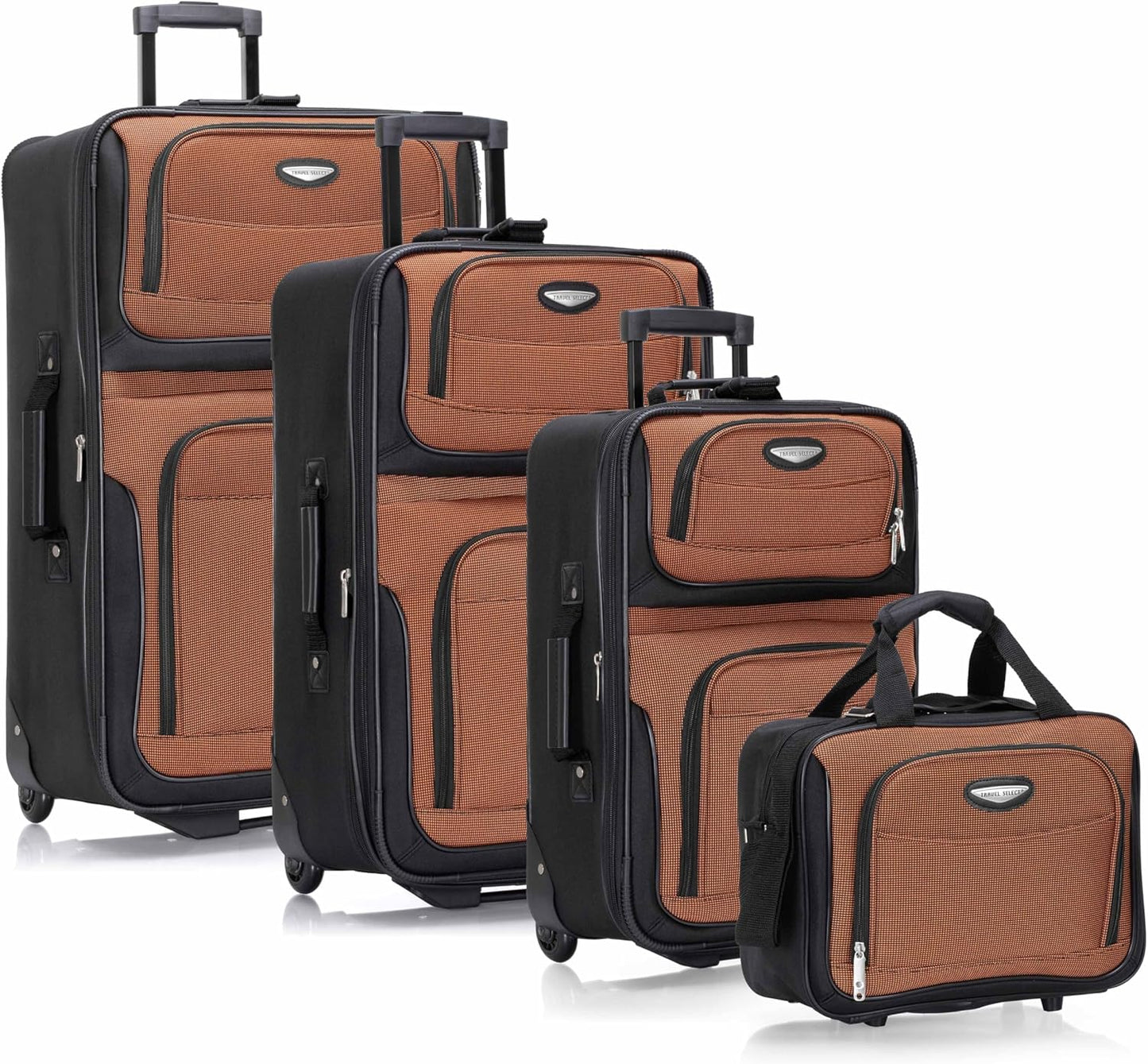 Travel Select Amsterdam 4-Piece Softside Luggage Set for Travelers