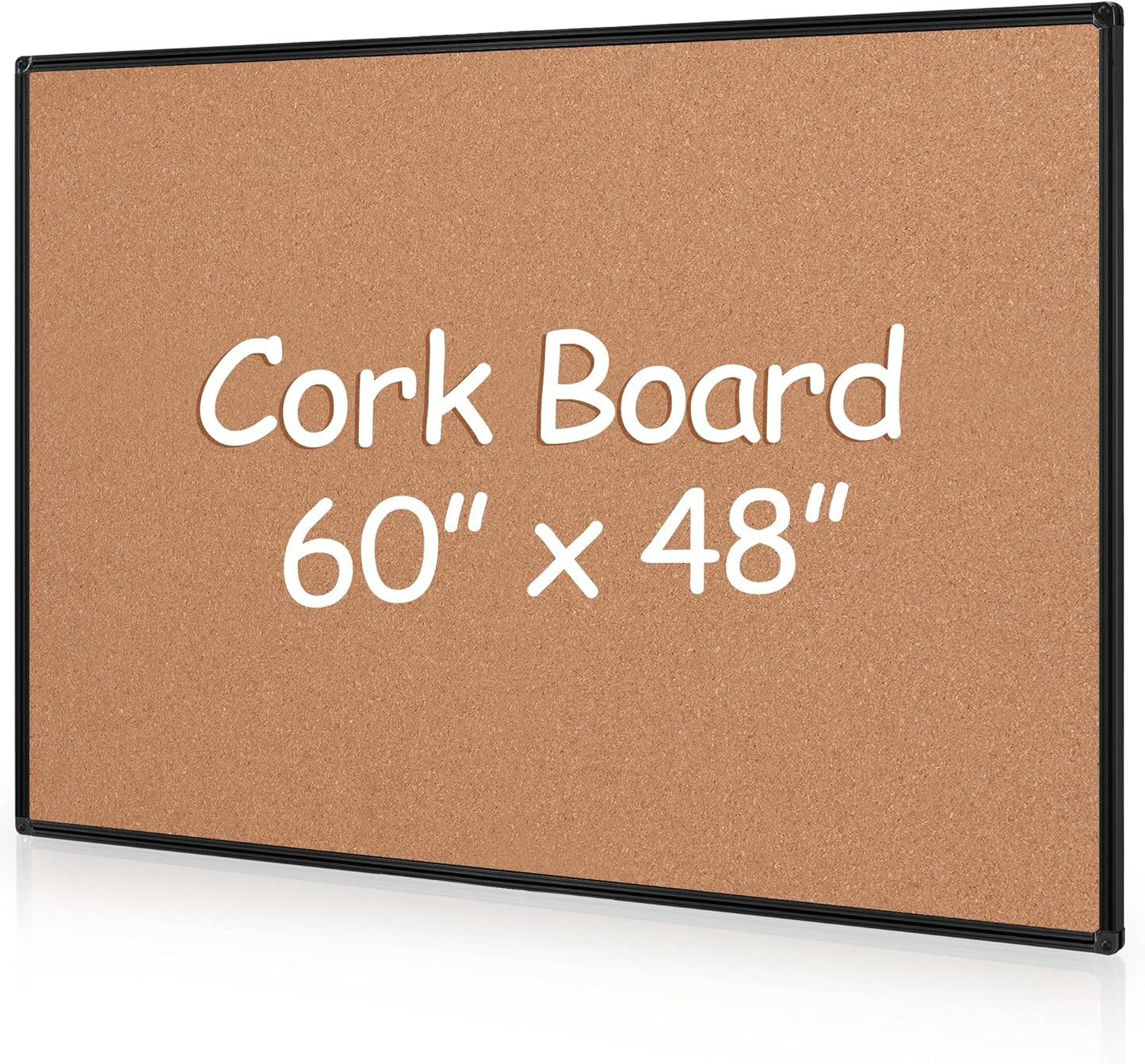Extra Large Cork Bulletin Board for Home, Office & School Use