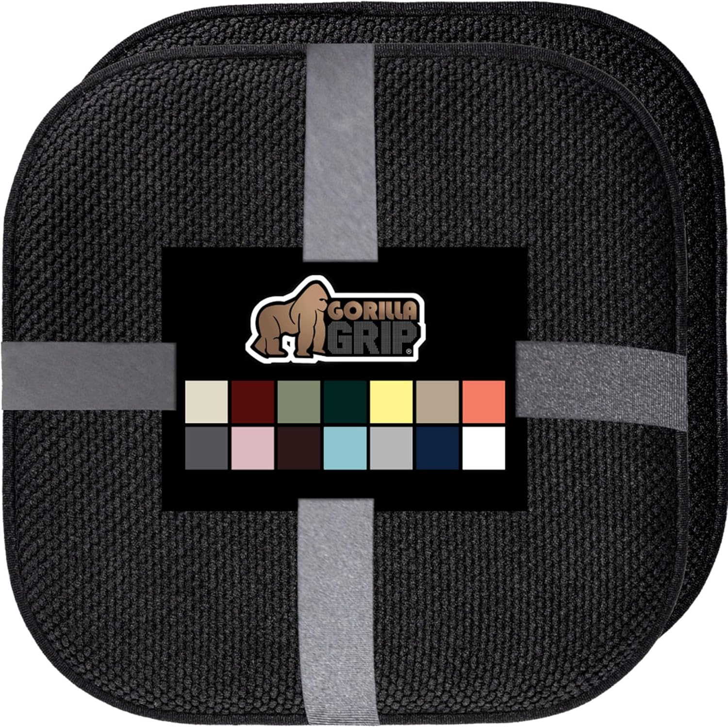 GORILLA GRIP Slip Resistant Chair Cushions for Ultimate Comfort