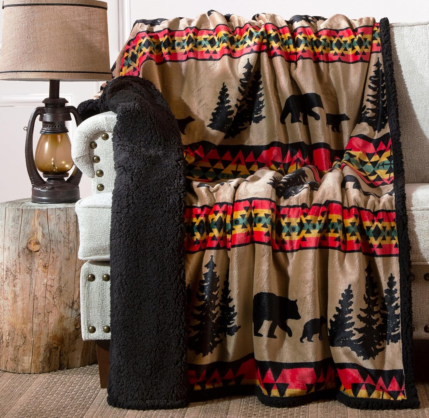 Ultra Premium Plush Sherpa Fleece Oversized Throw Blanket