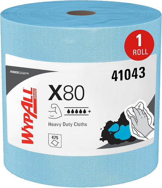 WypAll PowerClean X80 Heavy Duty Cloths for Tough Cleaning Tasks