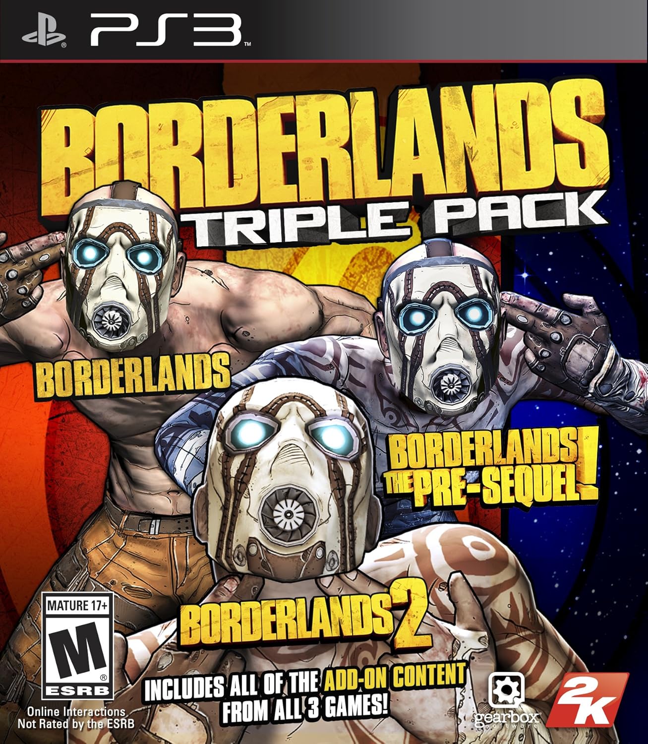Borderlands Triple Pack for PlayStation 3 - Ultimate Gaming Experience