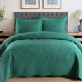 MarCielo 100% Cotton Oversized Bedspread Quilted Coverlet