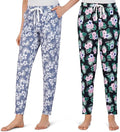 Hurley Womens 2 Pack Pajama Pants for Cozy Sleep Joggers
