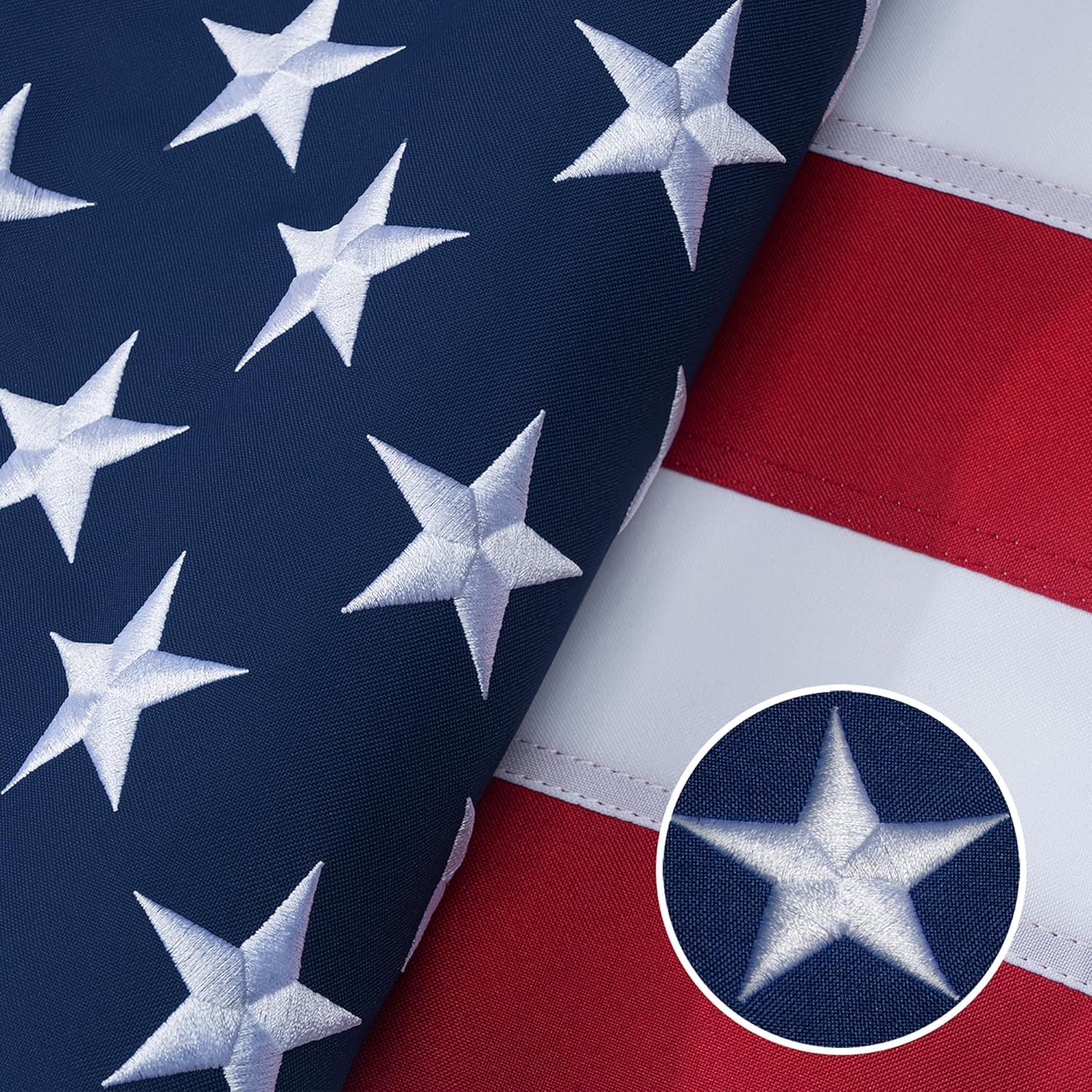 Indestructible 10x15 Ft American Flag for Outdoor Use