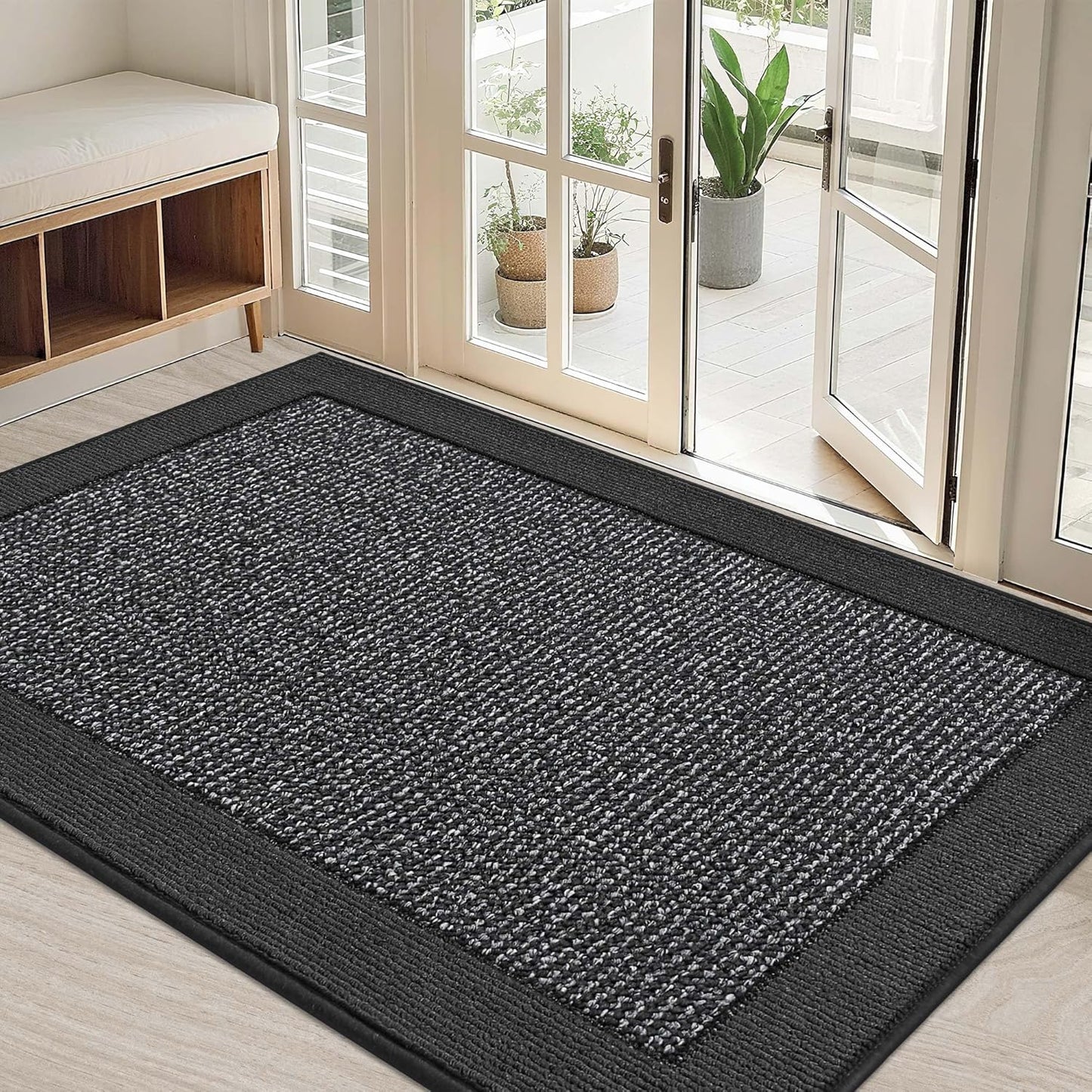 BEQHAUSE Indoor Door Mat 32in x 48in, Non-Slip Entryway Rug