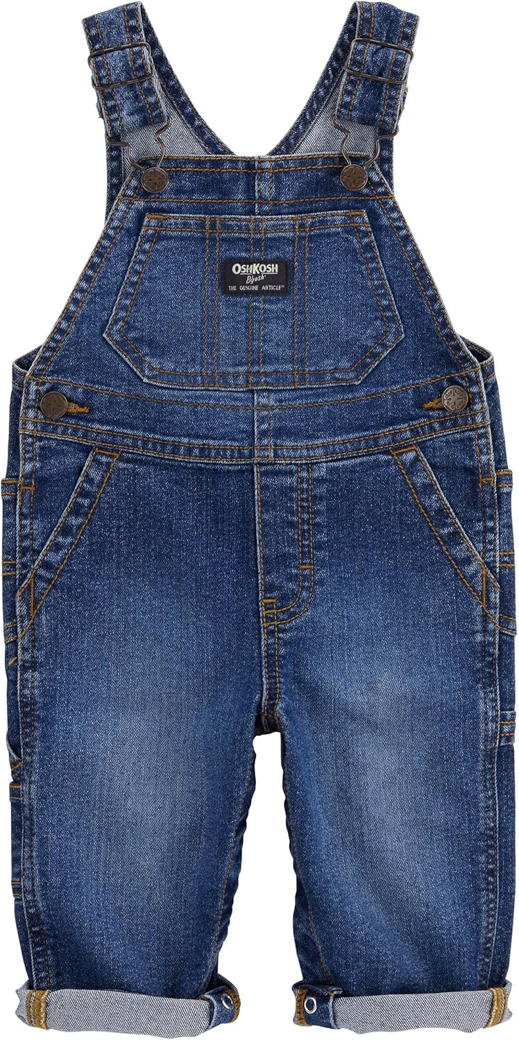OSHKOSH B'GOSH Baby Boys World's Best Overalls for Comfort