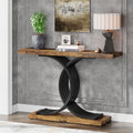 Tribesigns Industrial Entryway Console Table, 39 in - Vintage Modern