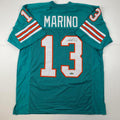 Facsimile Autographed Dan Marino Miami Teal Jersey for Fans