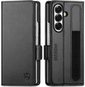 SHIELDON Case for Galaxy Z Fold7 8.0 in Genuine Leather - Wallet