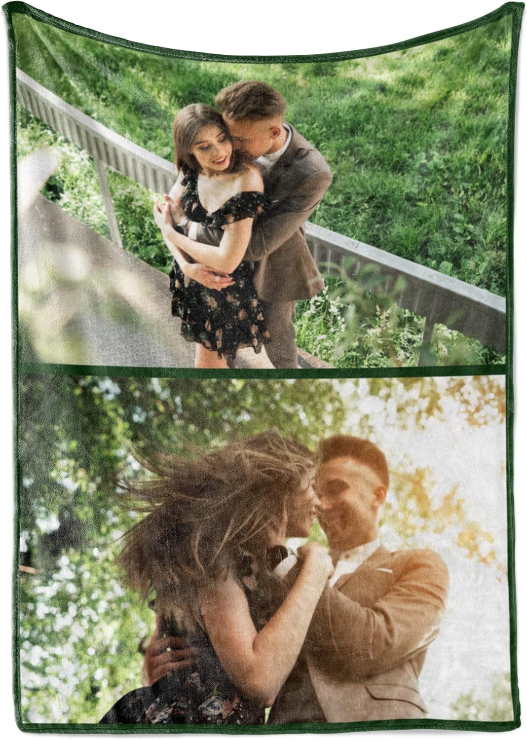 Custom Photo Blanket - Personalized Sherpa Blanket 60x80