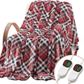 Electric Blanket Heated Queen Size - Ultra Soft 10 Heat Levels