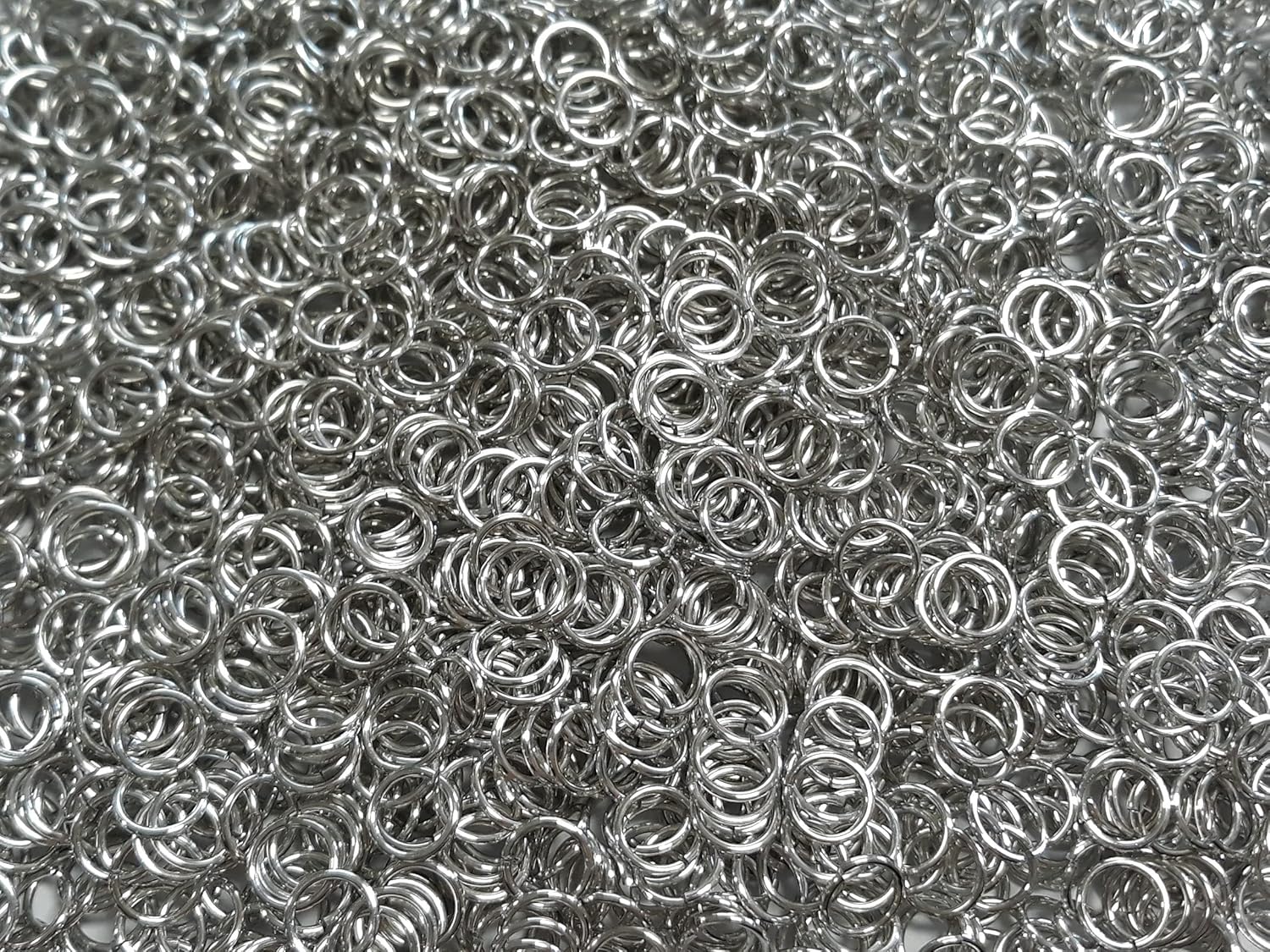 1 Pound Bright Aluminum Chainmail Jump Rings for Jewelry Making
