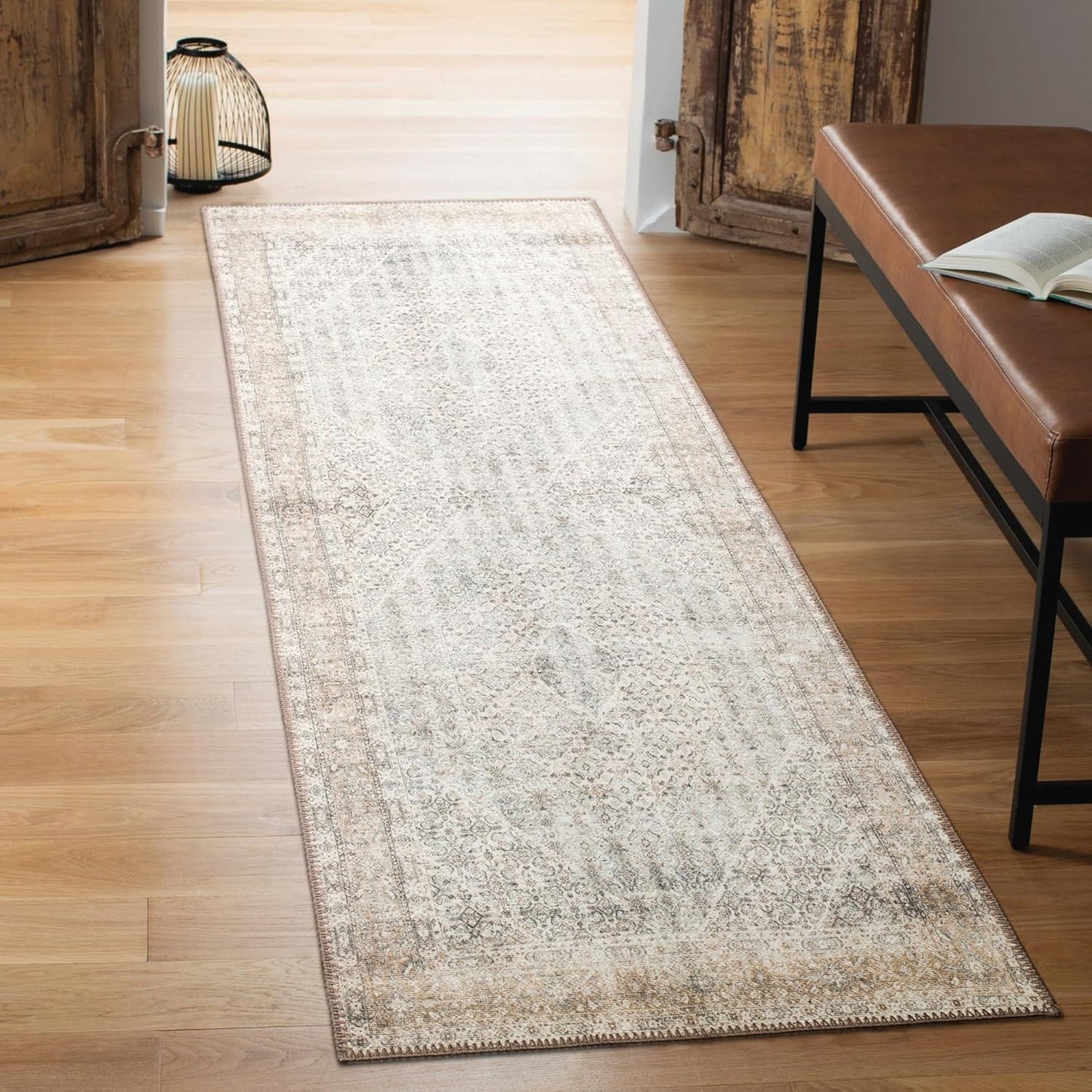 Keen Home Design 2x12 Rug - Vintage Machine Washable Runner