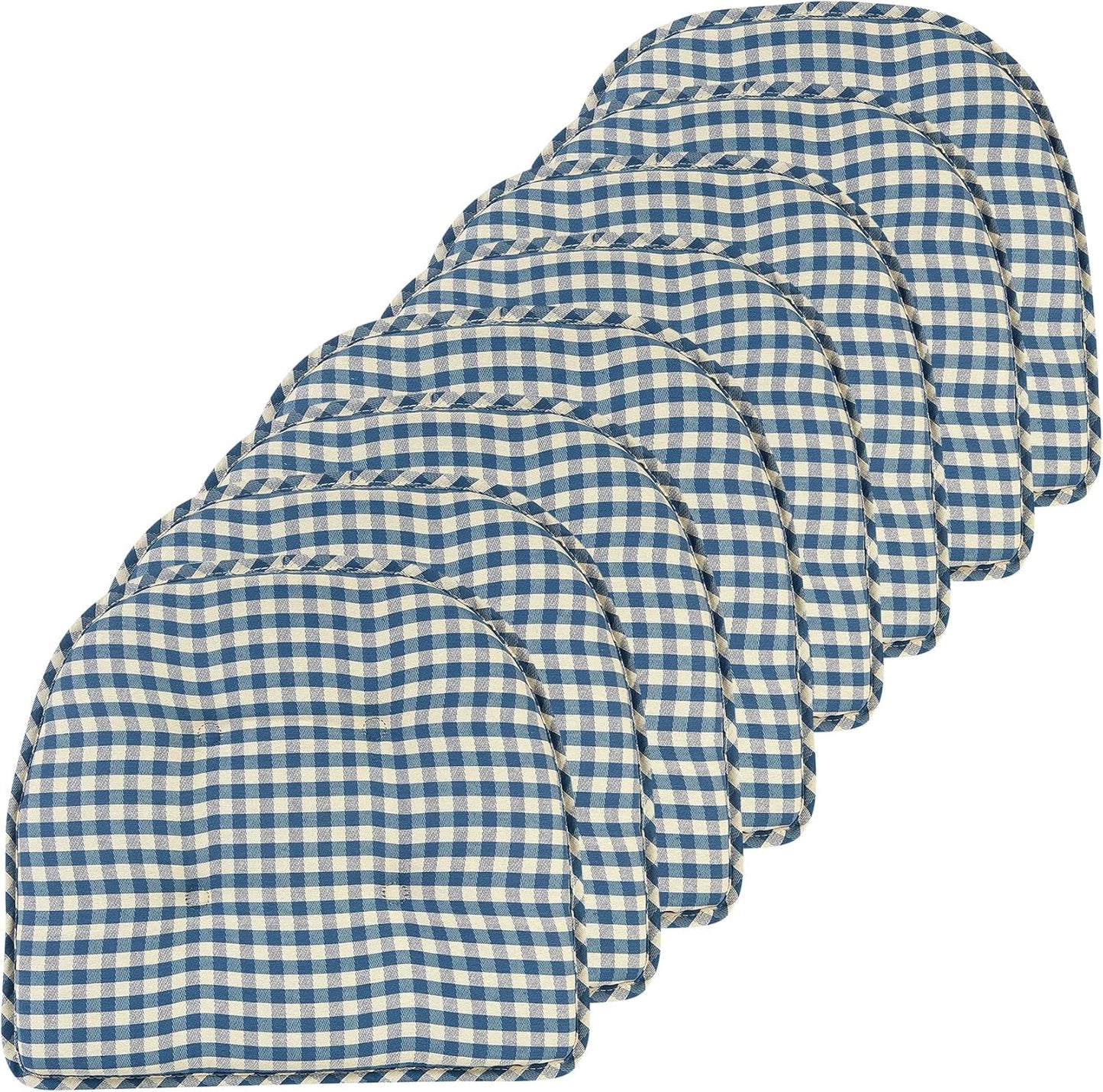 Klear Vu Omega Non-Slip Chair Cushions for Dining Room Comfort