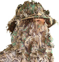3D Leafy Camo Bucket Hat for Men - Realtree & Mossy Oak Face Mask
