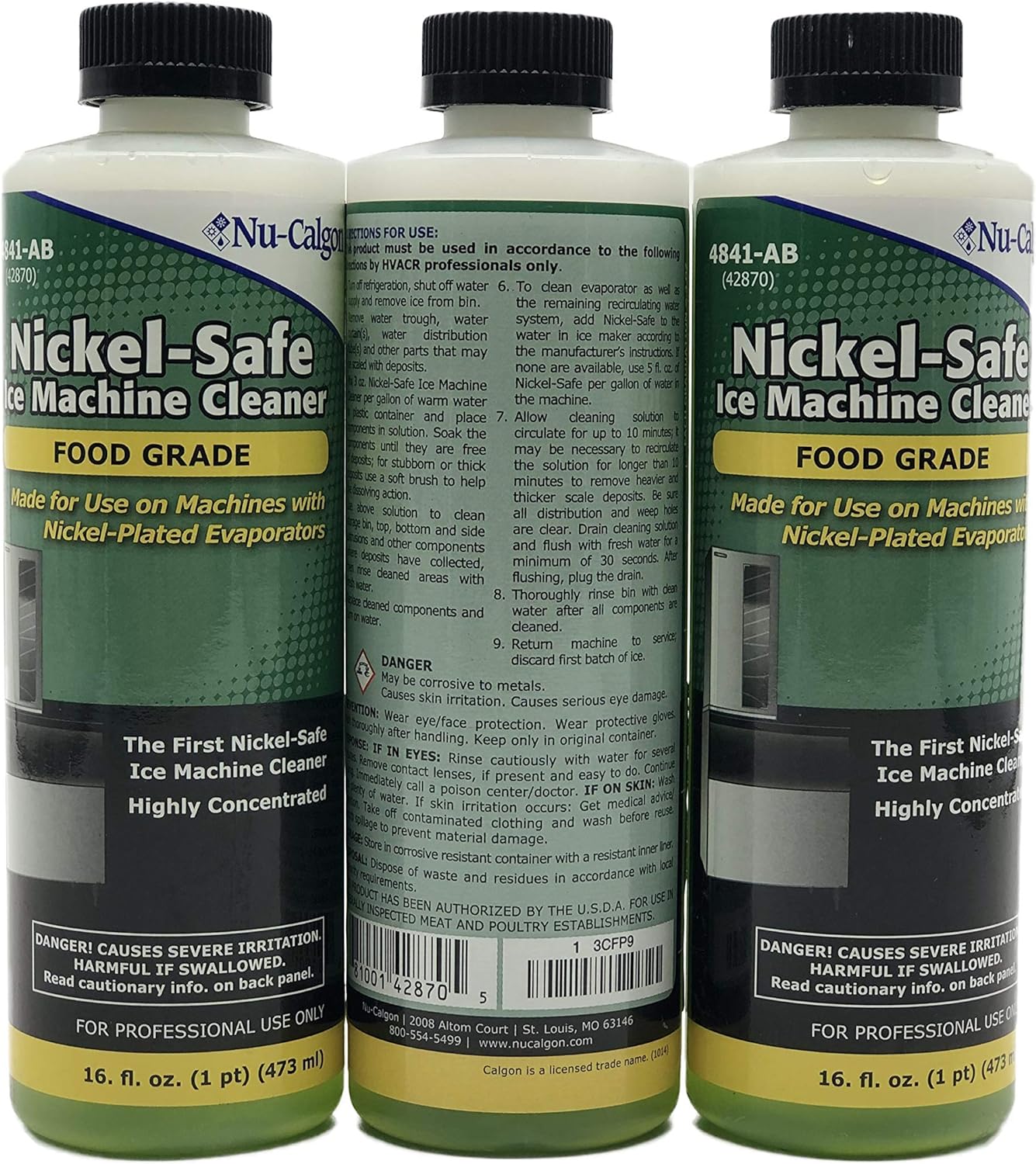 Nickel-Safe Ice Machine Cleaner by Nu-Calgon