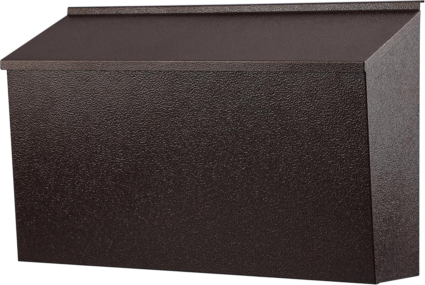 KYODOLED Wall-Mount Mailbox with Large Capacity for Outside Use
