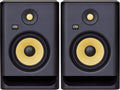 KRK Rokit 7 G4 Studio Monitor Speaker Bundle - Pair, Black