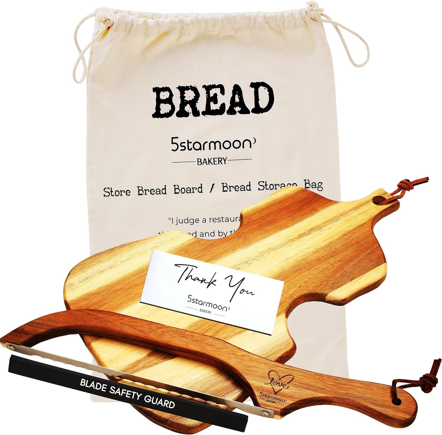 Hand Crafted Wooden Bread Bow Knife for Perfect Slices