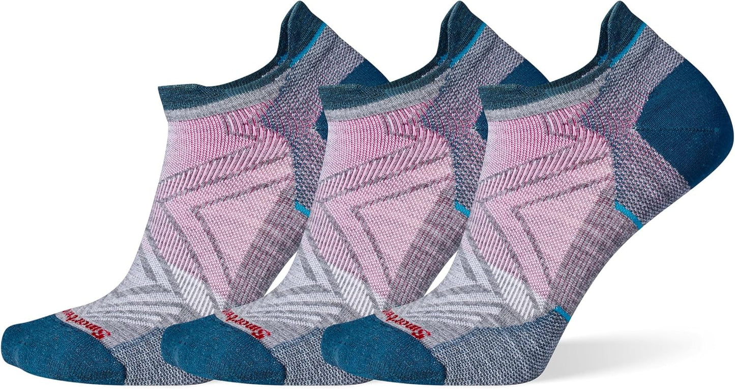 Smartwool Women's Run Zero Cushion Low Ankle Socks for Comfort