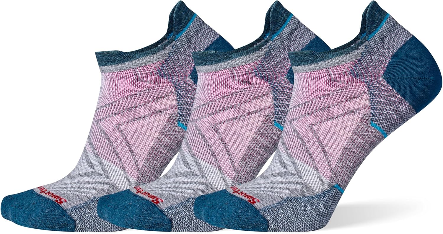 Smartwool Women's Run Zero Cushion Low Ankle Socks for Comfort
