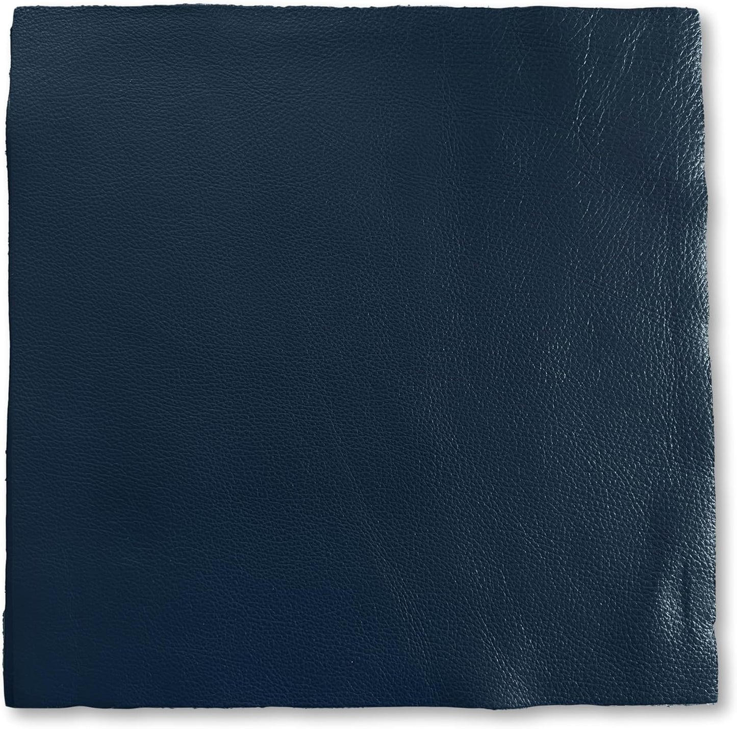 Natural Grain Cow Leather Pre-Cut Squares for Crafting Projects