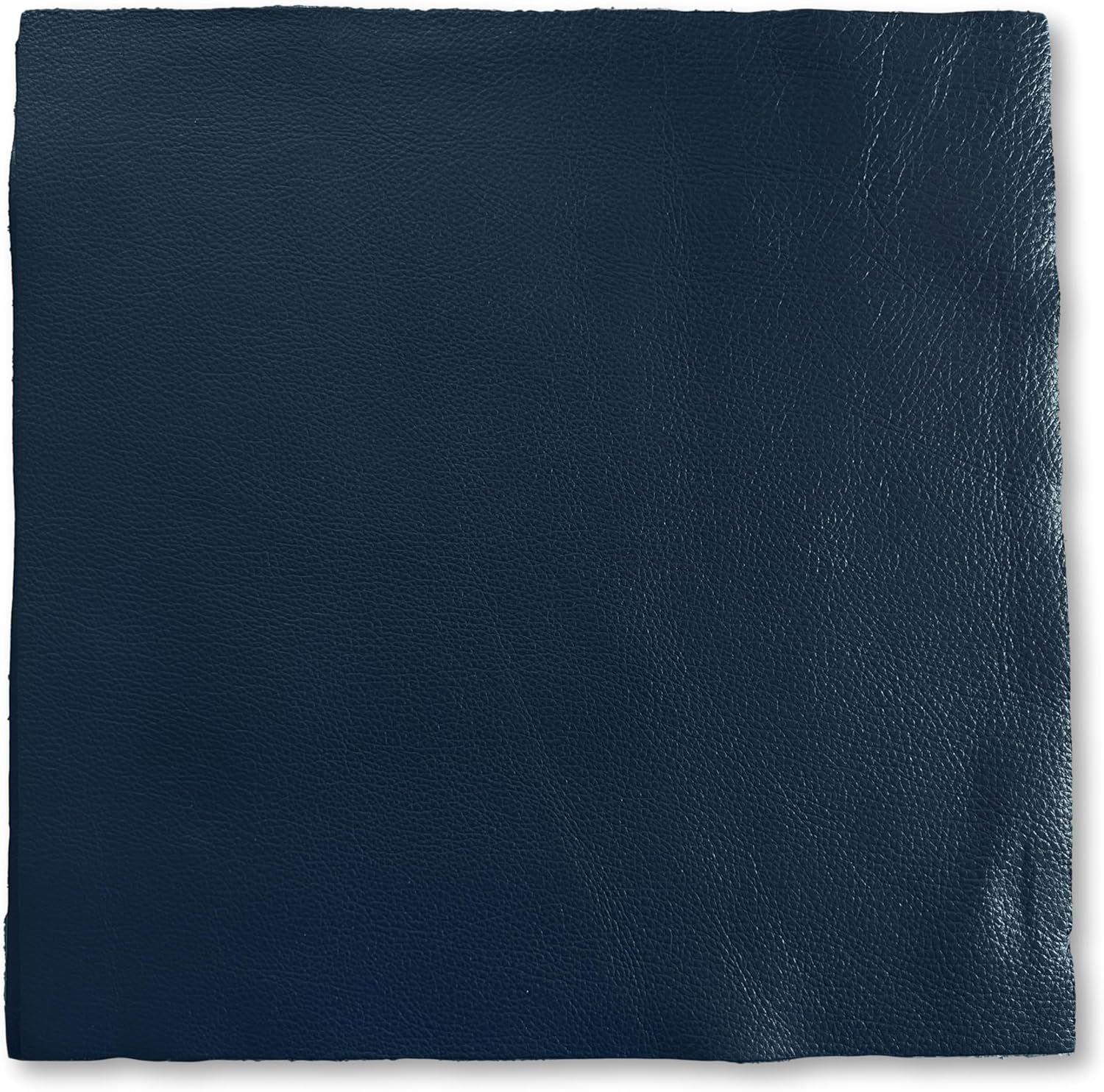 Natural Grain Cow Leather Pre-Cut Squares for Crafting Projects