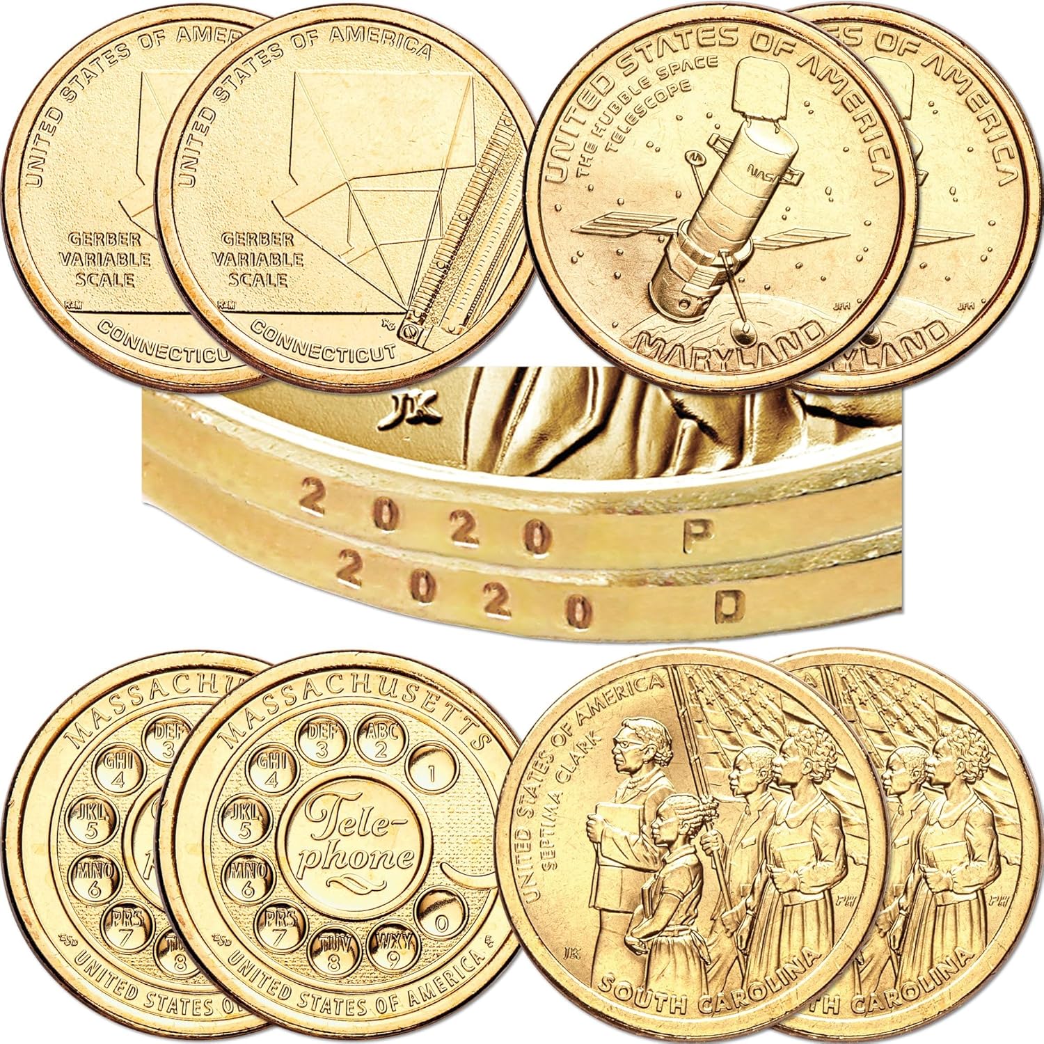2020 P&D American Innovation Dollar 8-Coin Uncirculated Set Review