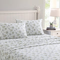Cotton Flannel King Sheets Set - Brushed for Extra Softness
