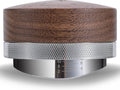 51mm Espresso Distribution Tool Walnut Adjustable Depth - Even Puck
