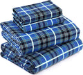 RUVANTI Flannel Sheets California King Size - Soft Brushed Cotton