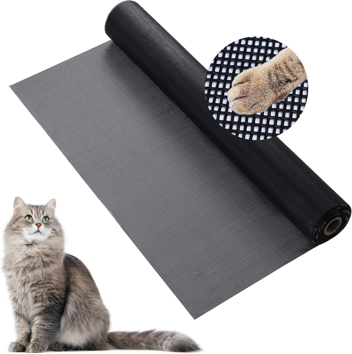 Pet Resistant Window Screen Replacement for Cats and Dogs