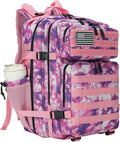 45L Tactical Assault Backpack Rose Tie-Dye - 3 Day Waterproof Pack