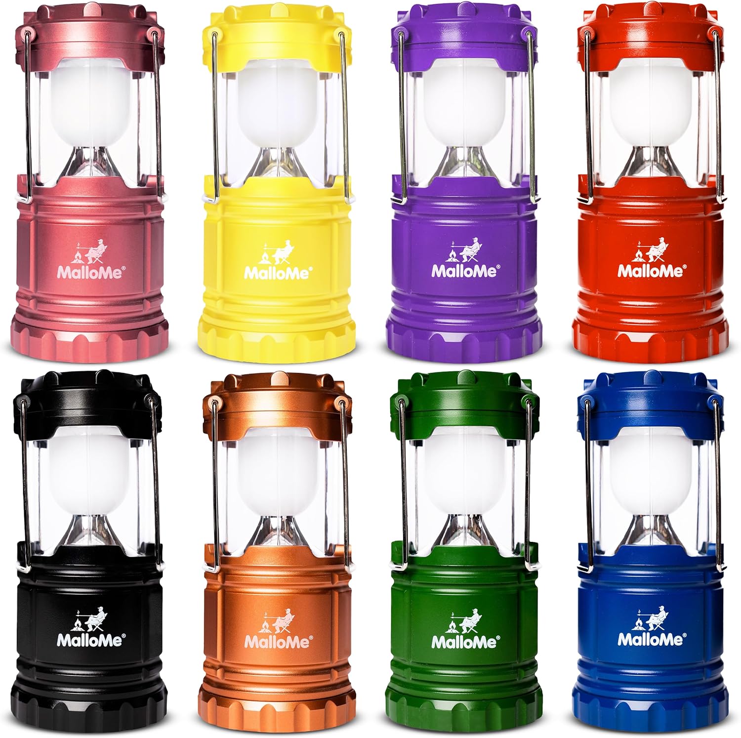 MalloMe Camping Lanterns - Bright, Portable, and Durable Lights