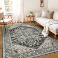 WITSHOCK 6x9 Area Rug for Living Room, Soft and Washable