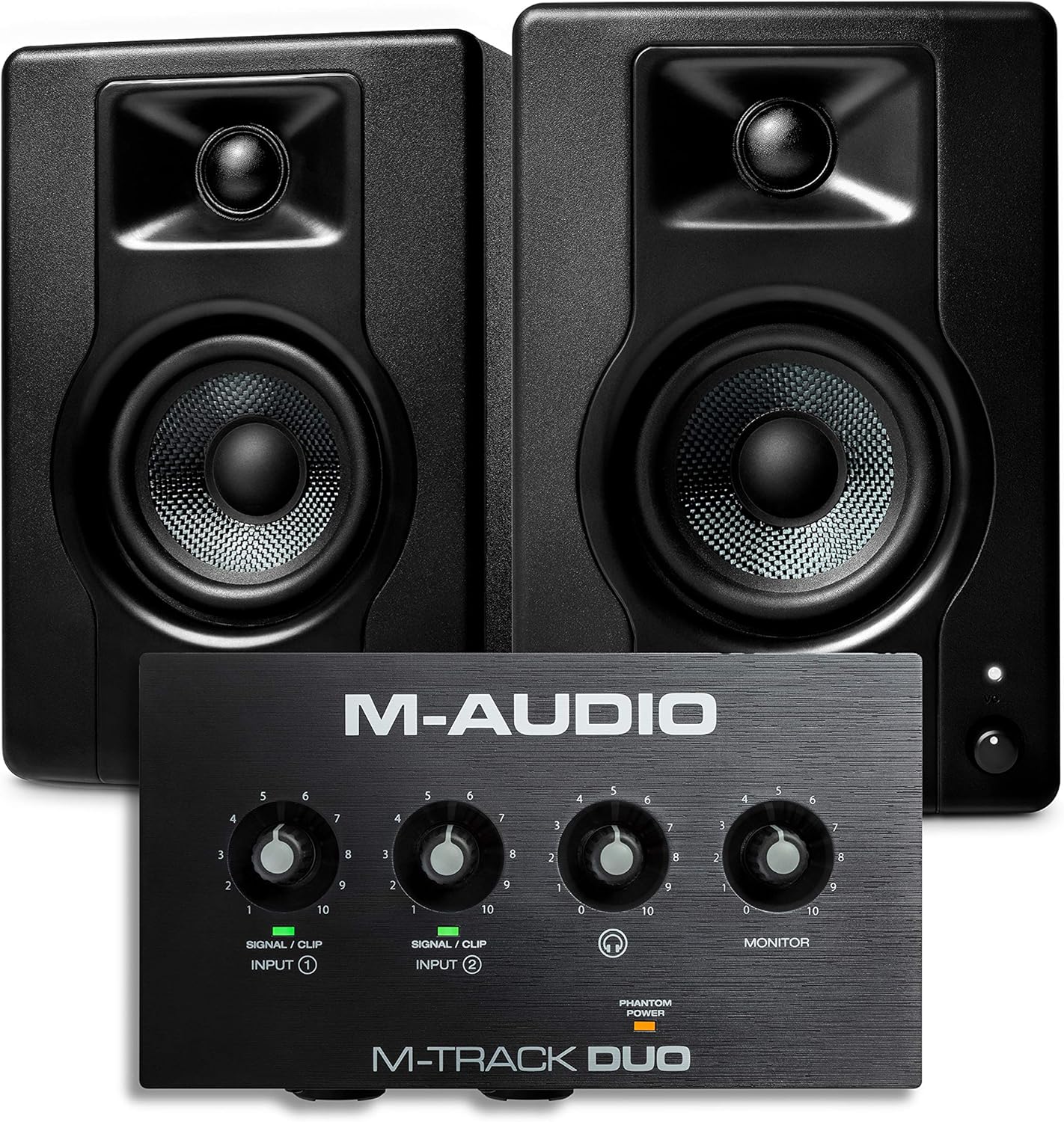 M-Audio Recording and Streaming Bundle with M-Track Duo Interface