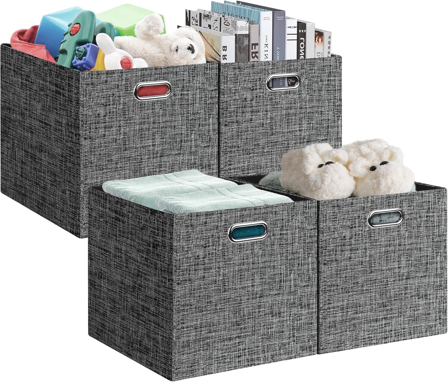 Posprica 13x15x13in Collapsible Storage Bins for Home Organization