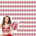 Metallic Cheerleading Pom Poms 100pcs - Bulk Team Spirit Pack